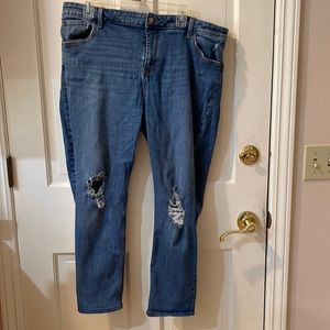 Old Navy Rockstar Mid-Rise jeans size 18
